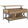 vidaXL Couchtisch Artisan-Eiche 100 x 55 x 48,5 cm Holzwerkstoff