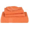 vidaXL Badet&uuml;cher FROGN 4 Stk. Orange 100x150 cm 360 g/m&sup2;