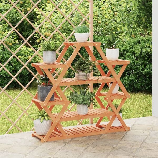vidaXL Blumenst&auml;nder 110x25x105 cm Massivholz Tanne