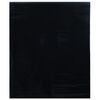vidaXL Fensterfolie Statisch Matt Schwarz 90x500 cm PVC