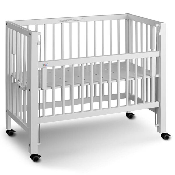 tiSsi Beistellbett Sophie 95x45x82 cm Wei&szlig;