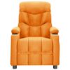 vidaXL Massagesessel Gelb Stoff