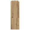vidaXL Schuhregal Artisan-Eiche 80x25x81 cm Holzwerkstoff