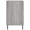 vidaXL Nachttisch Grau Sonoma 40x40x66 cm Holzwerkstoff