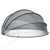 vidaXL Pool-Dome Schwarz 472 x 460 x 229 cm