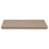 vidaXL Stufenmatten Selbstklebend Sisal-Optik 30 Stk. 65x21x4cm