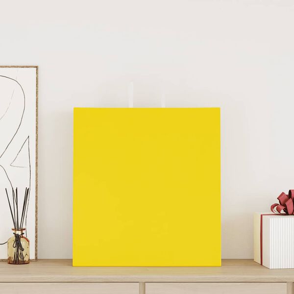 vidaXL Papiertragetaschen 50 Stk. mit Henkeln Gelb 45x17x48 cm