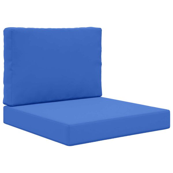 vidaXL Sofakissen f&uuml;r drau&szlig;en 2 pcs T&uuml;rkis Polyester