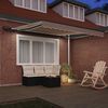 vidaXL Einziehbare Markise Beige 350 x 250 cm Stoff