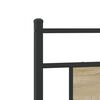 vidaXL Bettgestell ohne Matratze Sonoma-Eiche 80x200 cm Holzwerkstoff
