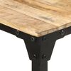 vidaXL Esstisch 200x100x76 cm Raues Mangoholz