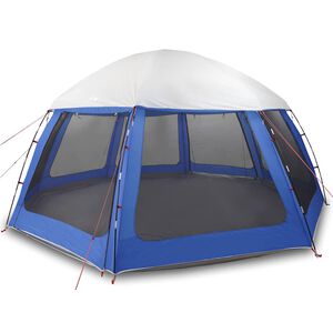 vidaXL Poolzelt mit abnehmbarem &Uuml;berzelt Netzw&auml;nden Azurblau 510x510cm