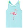 Kinder-Tanktop Helles Minzgr&uuml;n 116
