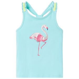 vidaXL Kinder-Tanktop Helles Minzgr&uuml;n 116