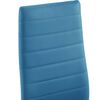 vidaXL 7-tlg. Essgruppe Blau