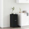 vidaXL Apothekerschrank Schwarze Eiche 40 x 41 x 77.5 cm Holzwerkstoff