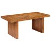 vidaXL Esstisch Massivholz Akazie 180x90x75 cm