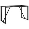 vidaXL Esstisch-Gestell in O-Form 140x60x73 cm Stahl