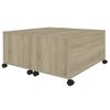 vidaXL Couchtisch Sonoma-Eiche 75x75x38 cm Holzwerkstoff