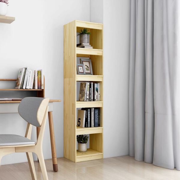 vidaXL B&uuml;cherregal/Raumteiler 40x30x167,5 cm Massivholz Kiefer