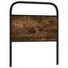 vidaXL Ersatz-Kopfteil R&auml;uchereiche 80 cm Stahl und Holzwerkstoff