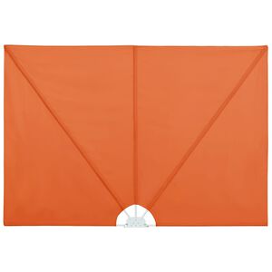 vidaXL Faltbarer Terrassen-Seitenf&auml;cher Terracotta-Rot 240&times;160 cm