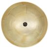 vidaXL H&auml;ngelampe Vintage Industriestil 25 W Messing Rund 41 cm E27