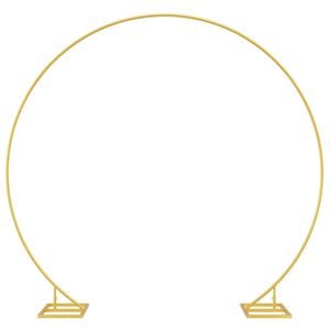 vidaXL Hochzeitsbogen Gold 220 x 45 x 200 cm Stahl