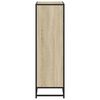 vidaXL B&uuml;cherregal Sonoma-Eiche 65,5x33x107,5 cm Holzwerkstoff
