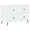 vidaXL Waschbeckenschrank BREDA Wei&szlig; 82 x 41 x 59 cm Holzwerkstoff