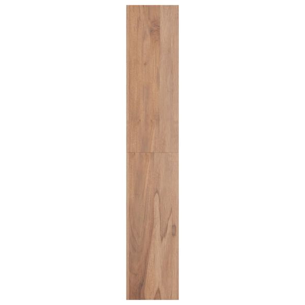 vidaXL B&uuml;cherregal 35x30x168 cm Massivholz Teak