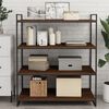 vidaXL Wandregale 4 Stk. Braun Eichen-Optik 100x50x1,5cm Holzwerkstoff
