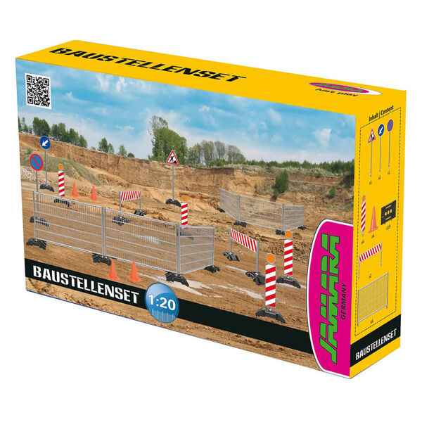 JAMARA 38-tlg. Baustellen-Set 1:20