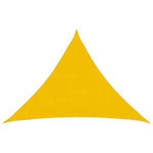 vidaXL Sonnensegel Gelb 7 x 5 x 5 m HDPE