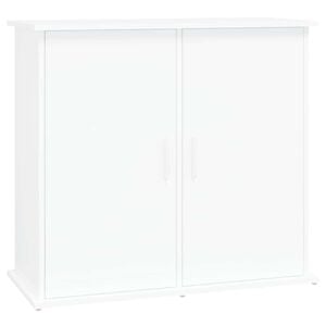 vidaXL Aquariumst&auml;nder Wei&szlig; 81x36x73 cm Holzwerkstoff