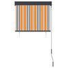 vidaXL Au&szlig;enrollo 80 x 250 cm Gelb und Blau