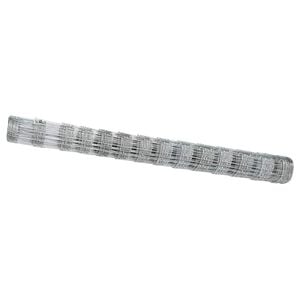vidaXL Wildzaun Feuerverzinkt 1000 x 140 x 0.18 cm Eisen