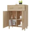 vidaXL Sideboard Sonoma-Eiche 69,5x34x89 cm Holzwerkstoff