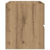 vidaXL Waschbeckenschrank Artisan-Eiche 100x38,5x45 cm Holzwerkstoff