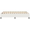 vidaXL Plattformbettgestell Creme 140 x 200 cm Stoff