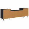 vidaXL TV-Schr&auml;nk Schwarz Eichen-Optik 160 x 35 x 55 cm Holzwerkstoff