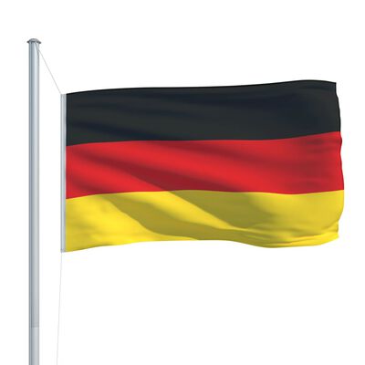 vidaXL Flagge Deutschlands 90 x 150 cm
