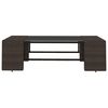 vidaXL 7-tlg. Garten-Lounge-Set mit Kissen Braun Poly Rattan