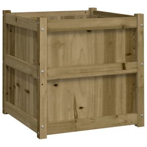 vidaXL Pflanzk&uuml;bel 60x60x60 cm Kiefernholz Impr&auml;gniert