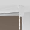 vidaXL Verdunkelungsrollo Kaffeebraun 135x210 cm Stoffbreite 131,6 cm