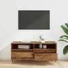 vidaXL TV-Schr&auml;nk Altholz 100 x 34,5 x 44,5 cm Verbundholz und Eisen