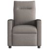 vidaXL Massagesessel Elektrisch Taupe Stoff