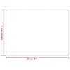 vidaXL Gewichtsdecke mit Bezug Grau 150x200 cm 7 kg Stoff