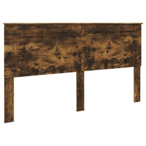 vidaXL Kopfteil Ger&auml;ucherte Eiche 100 cm Holzwerkstoff