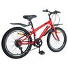 vidaXL Kinderfahrrad 20 Zoll 6-Speed f&uuml;r 6-11 Jahre alt Rot